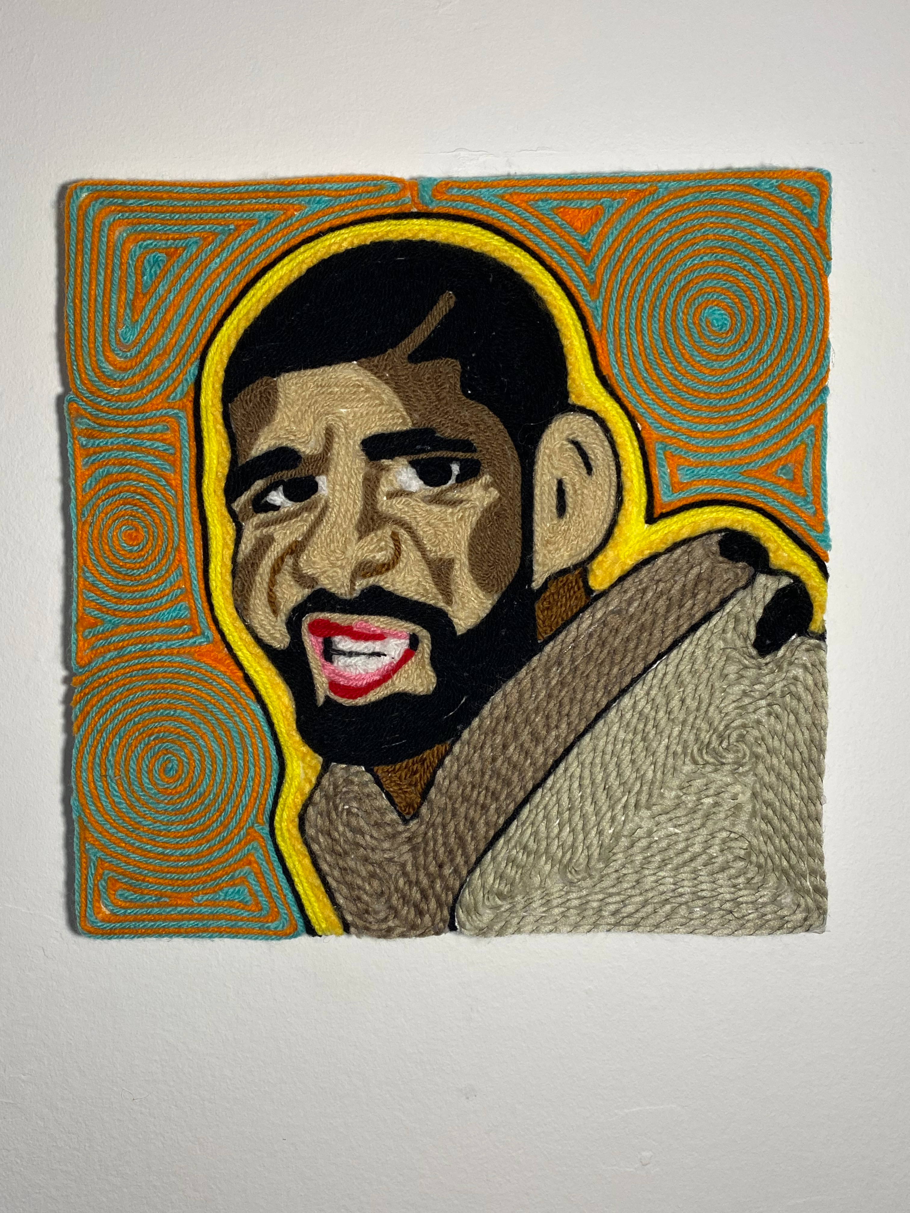 Cartoon Drake Original Yarn Portrait