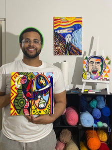 Girl in the Mirror - Picasso Recreation