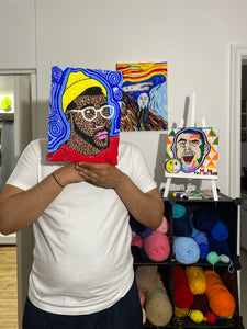 Art with an AK Self Portrait