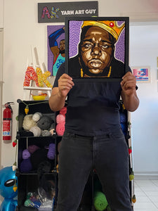 Biggie Smalls -  Original Yarn Portait