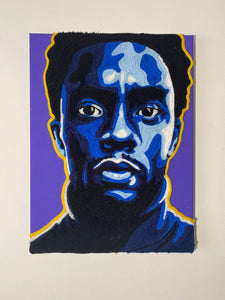 Chadwich Boseman Original Yarn Portrait