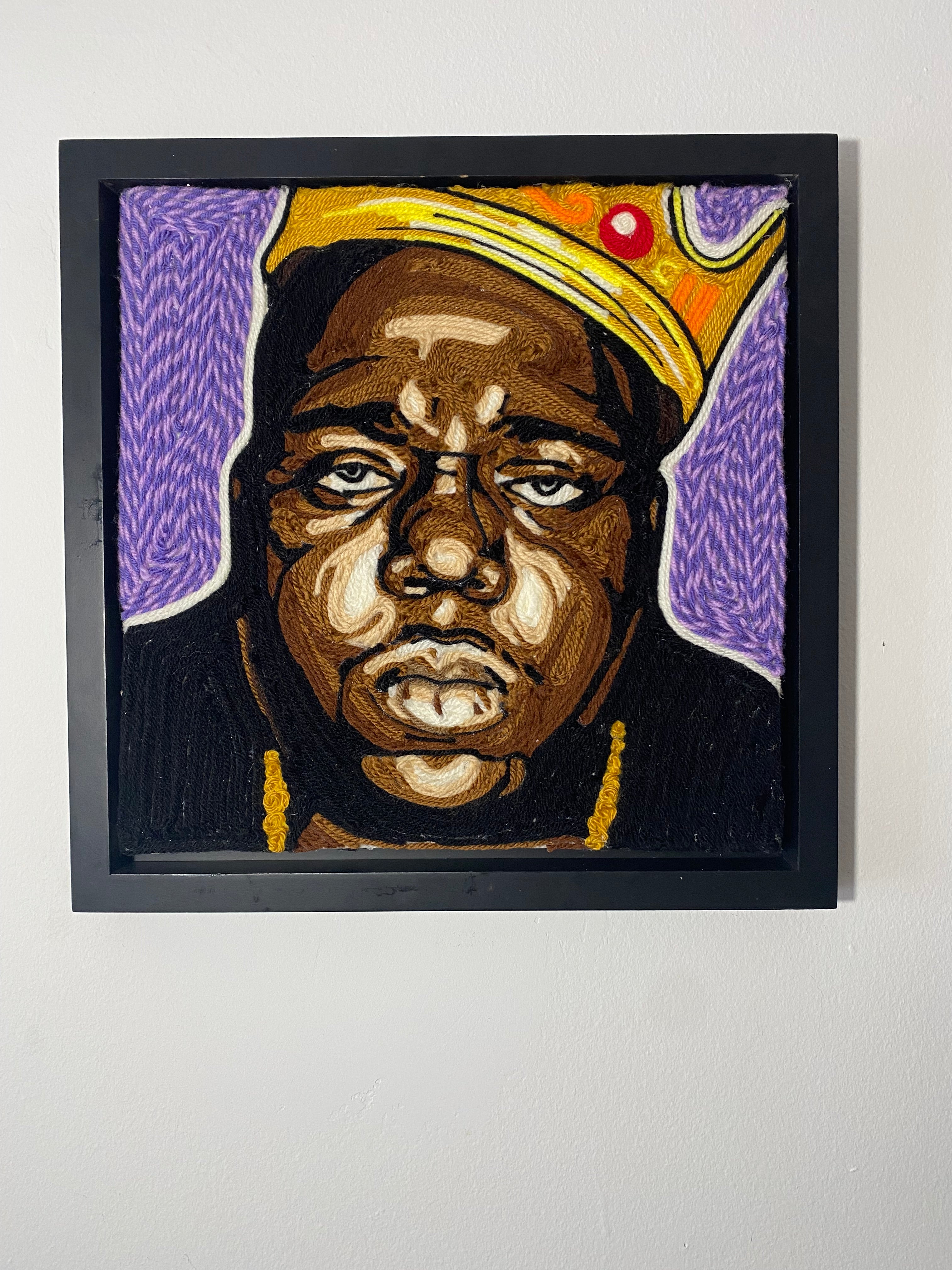 Biggie Smalls -  Original Yarn Portait