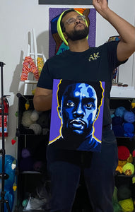 Chadwich Boseman Original Yarn Portrait