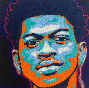 Lil Naz X Original Yarn Portrait