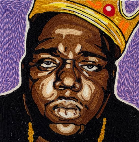 Biggie Smalls -  Original Yarn Portait