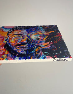 Kid Cudi - Man on the Moon III - Original Yarn Painting