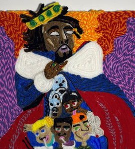 J.Cole - KOD Original Yarn Painting