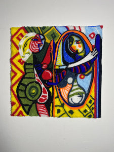 Girl in the Mirror - Picasso Recreation