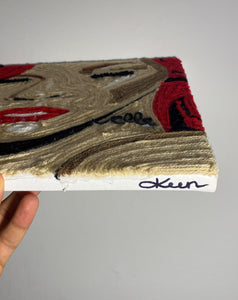 Rihanna - Loud - Yarn Painting