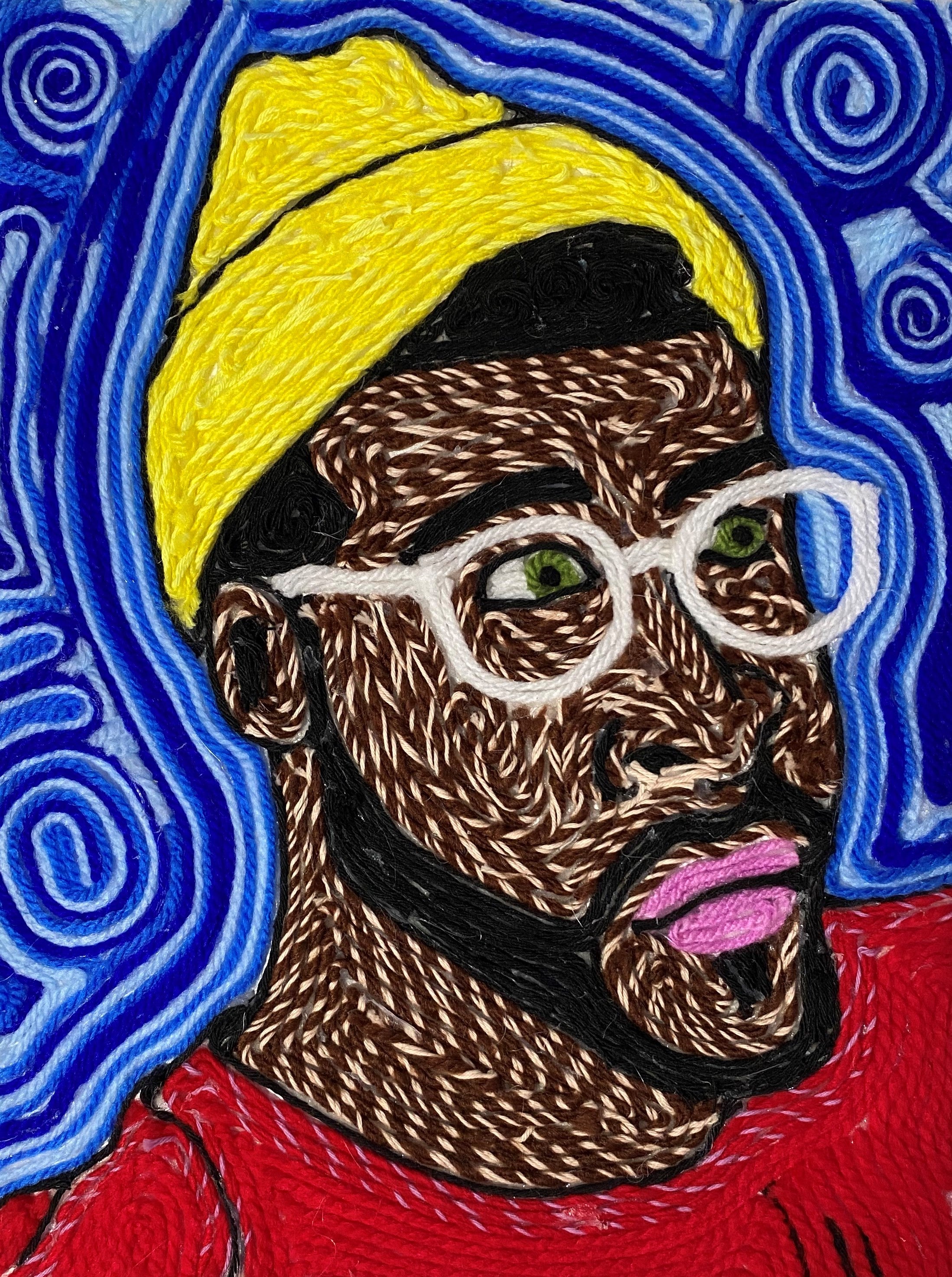 Art with an AK Self Portrait