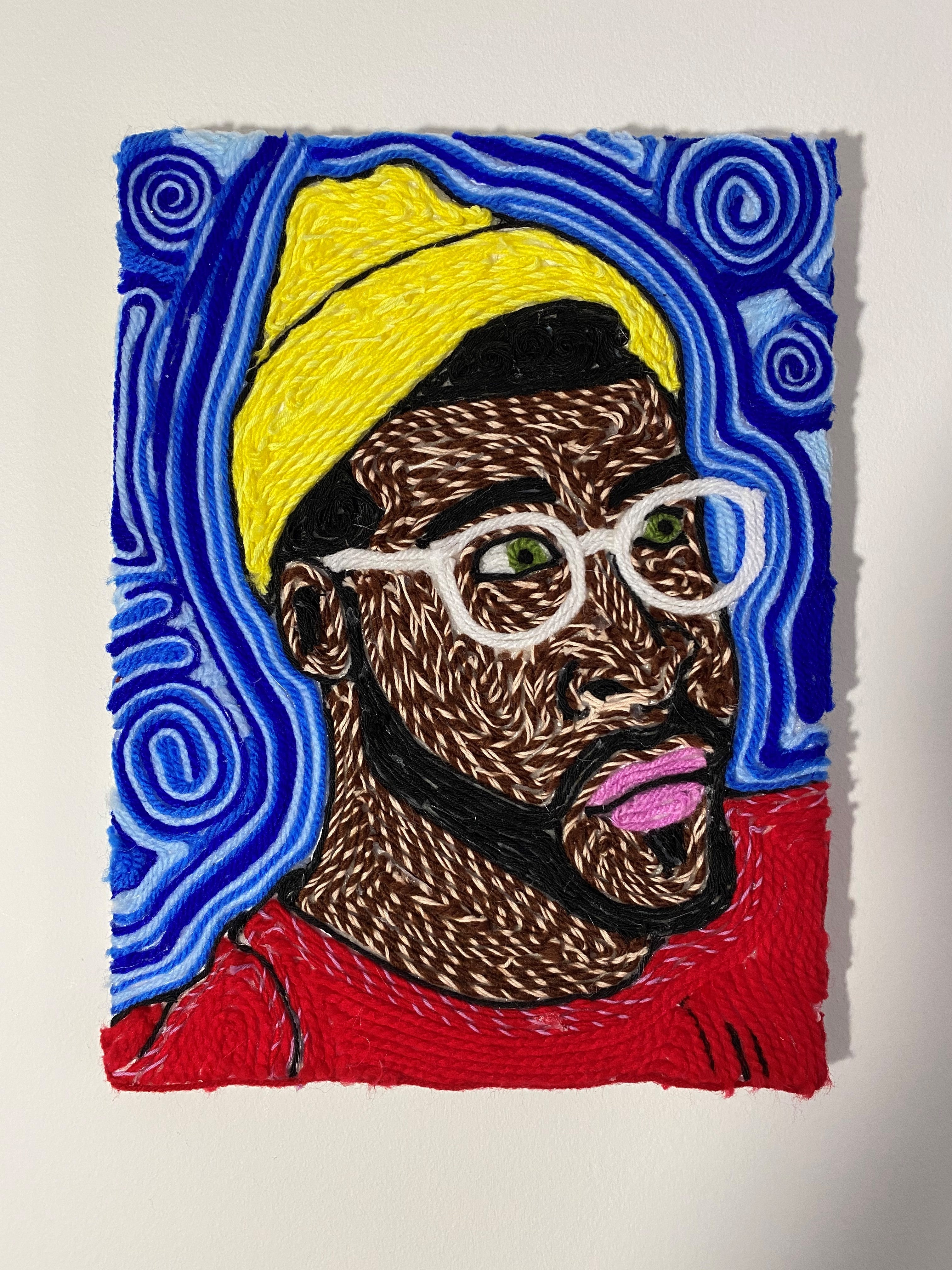 Art with an AK Self Portrait