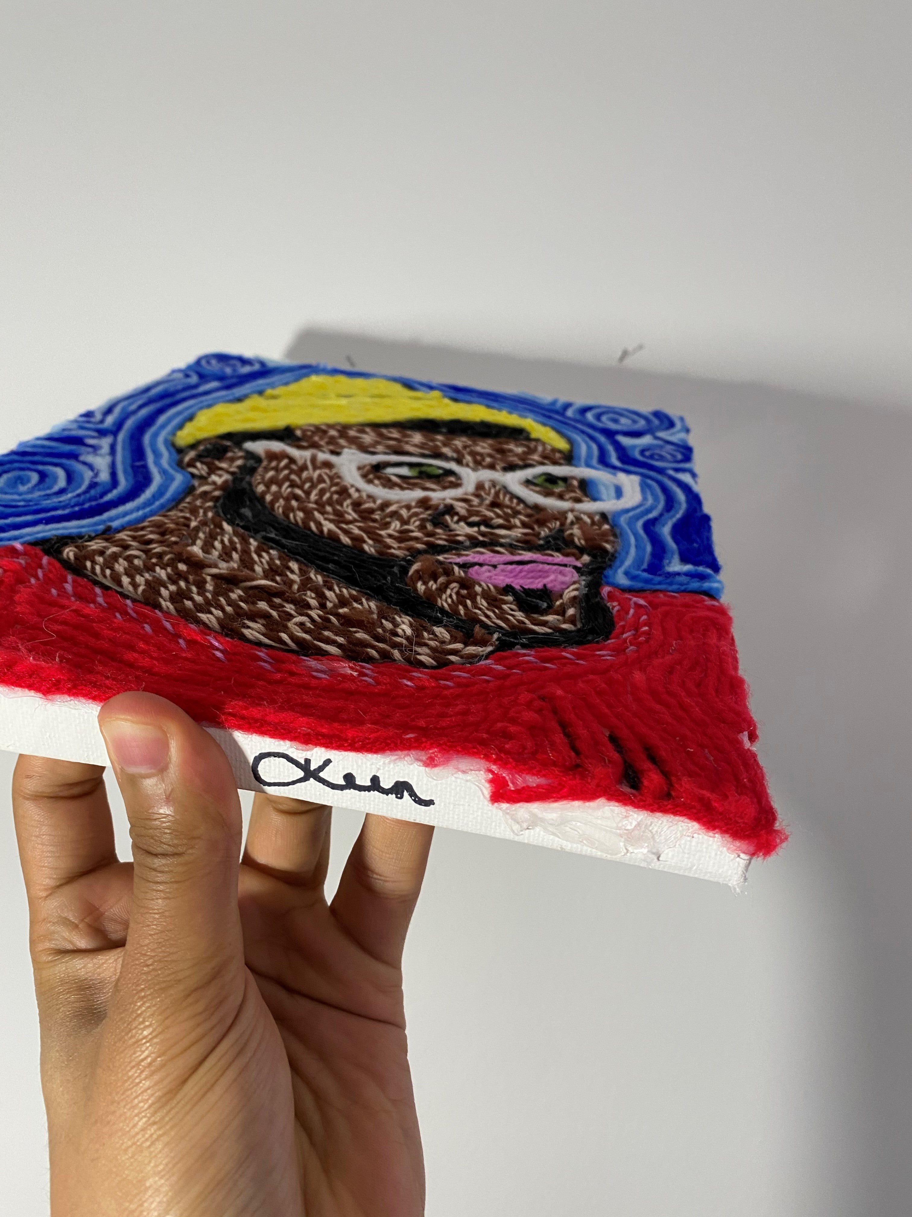 Art with an AK Self Portrait